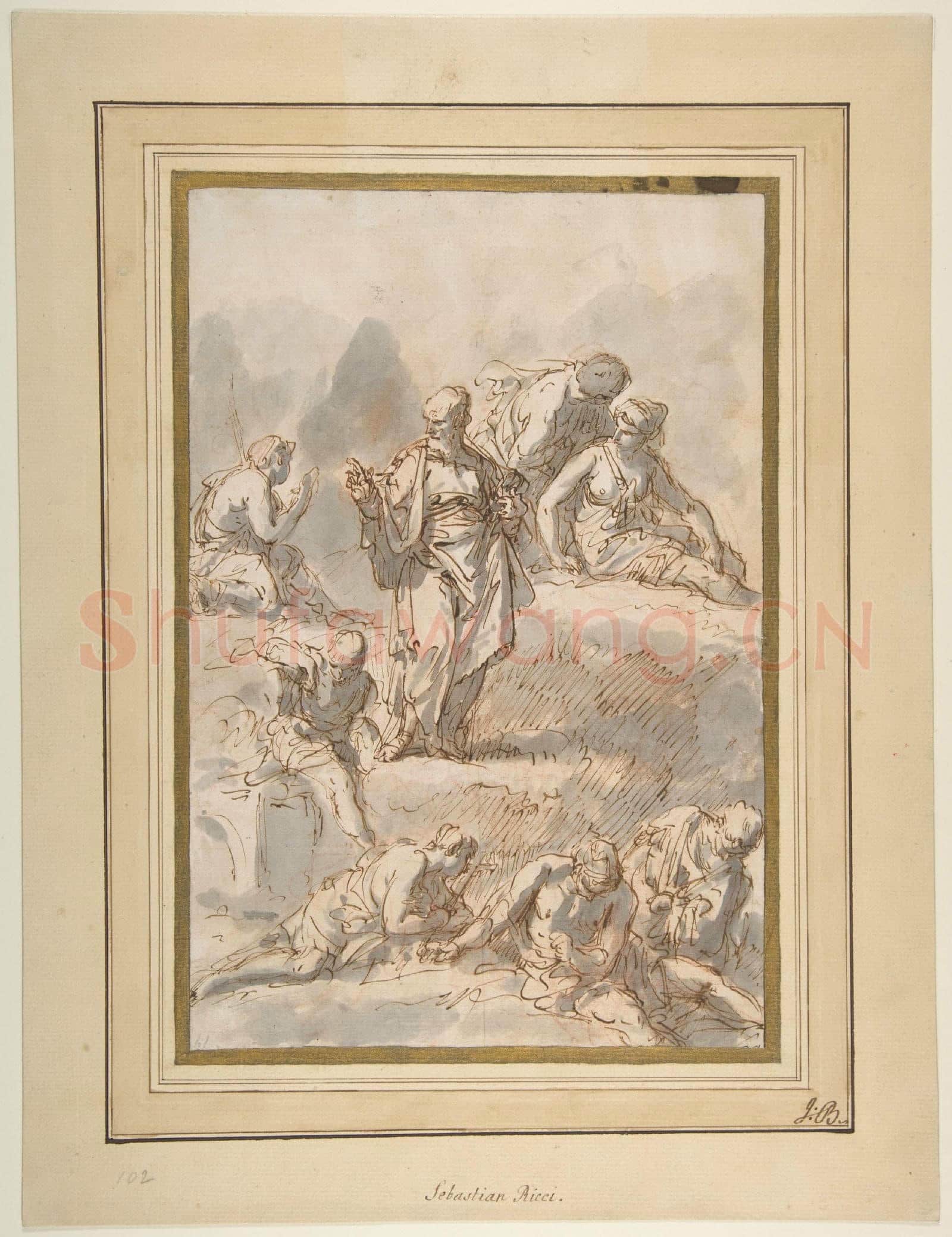 Sebastiano Ricci-Figure Studies.tif