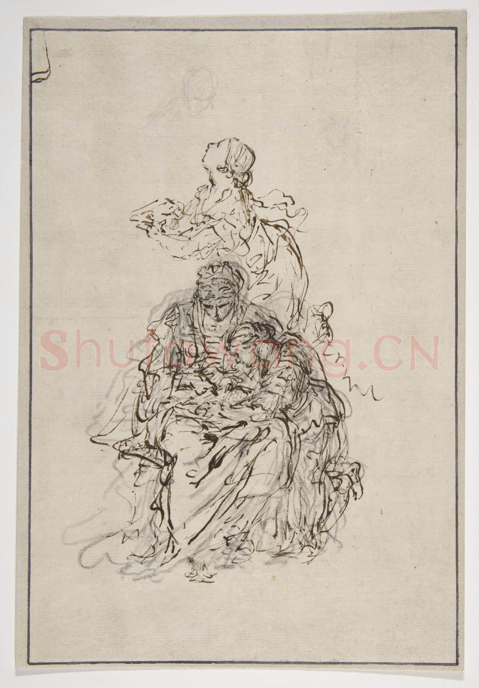 Sebastiano Ricci-Studies for an Education of the Virgin Saint Anne.tif