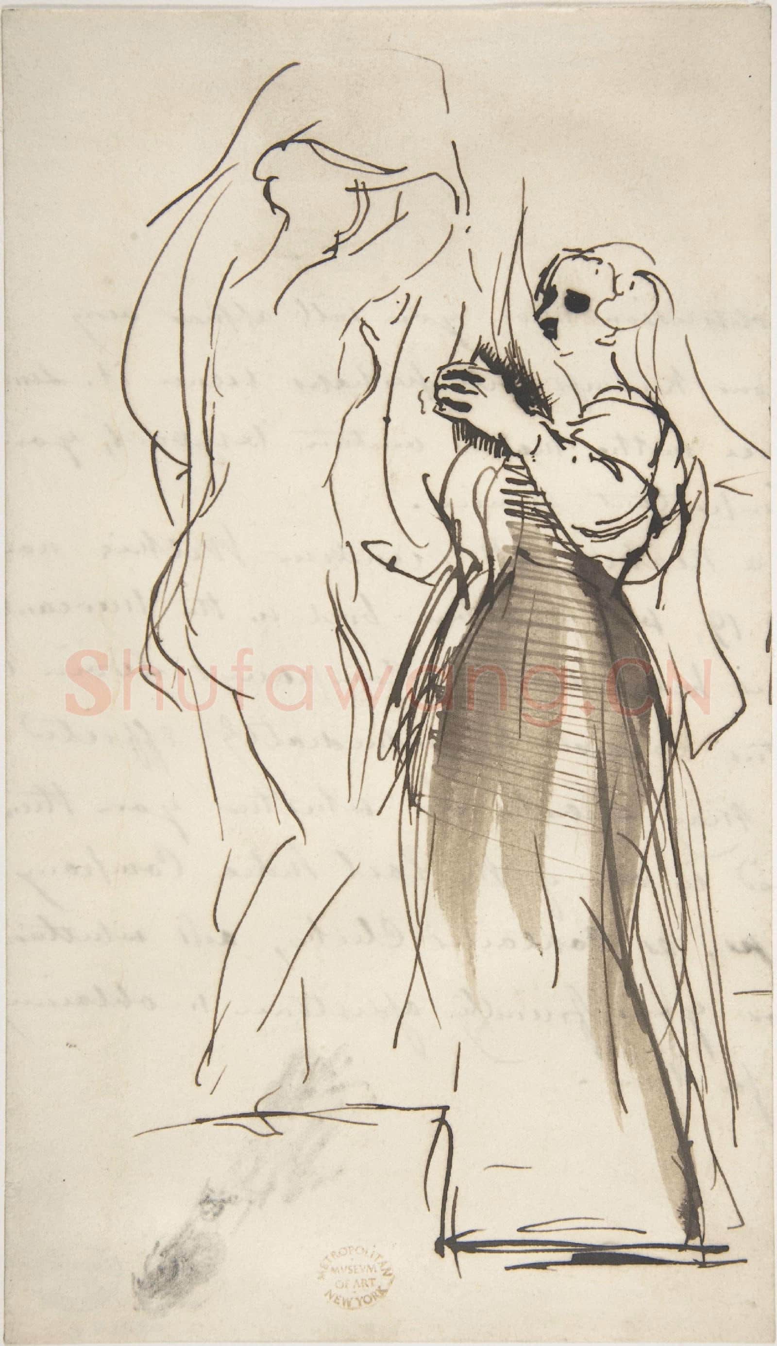 Sir David Wilkie-Studies for a Bride at Her Toilet.tif