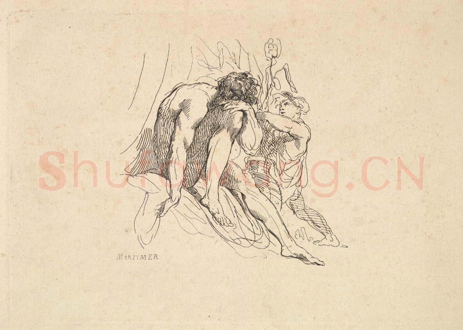 Thomas Rowlandson-River God with Child Figure.tif
