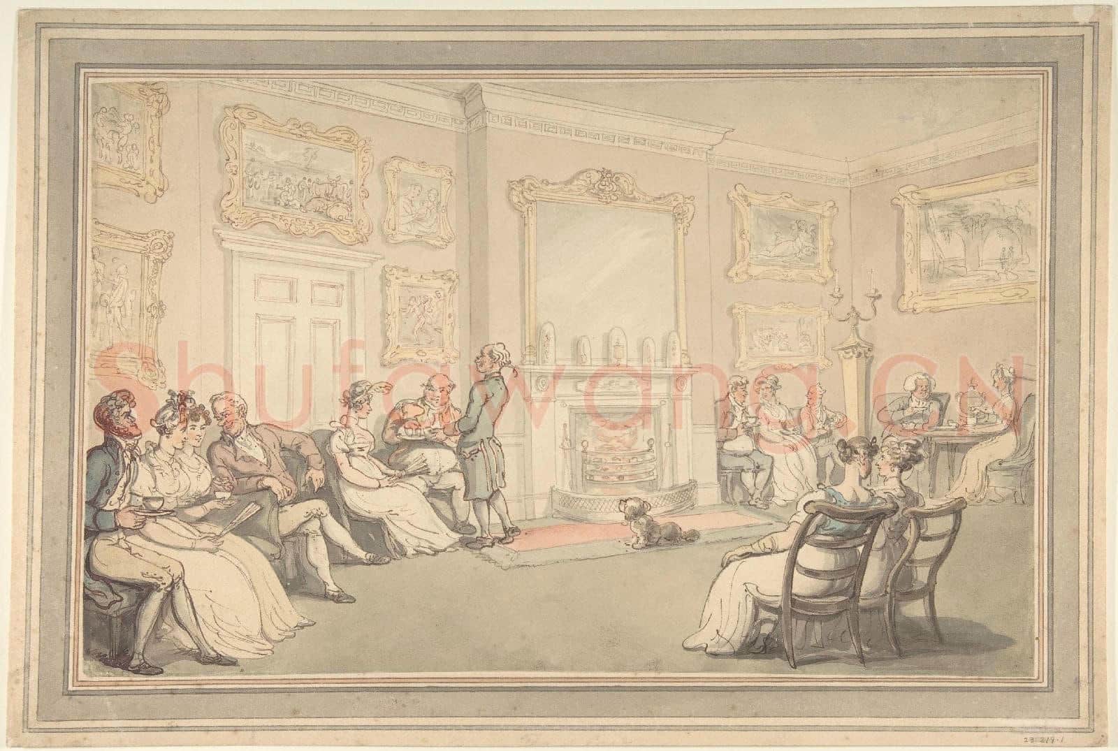 Thomas Rowlandson-The Reception.tif