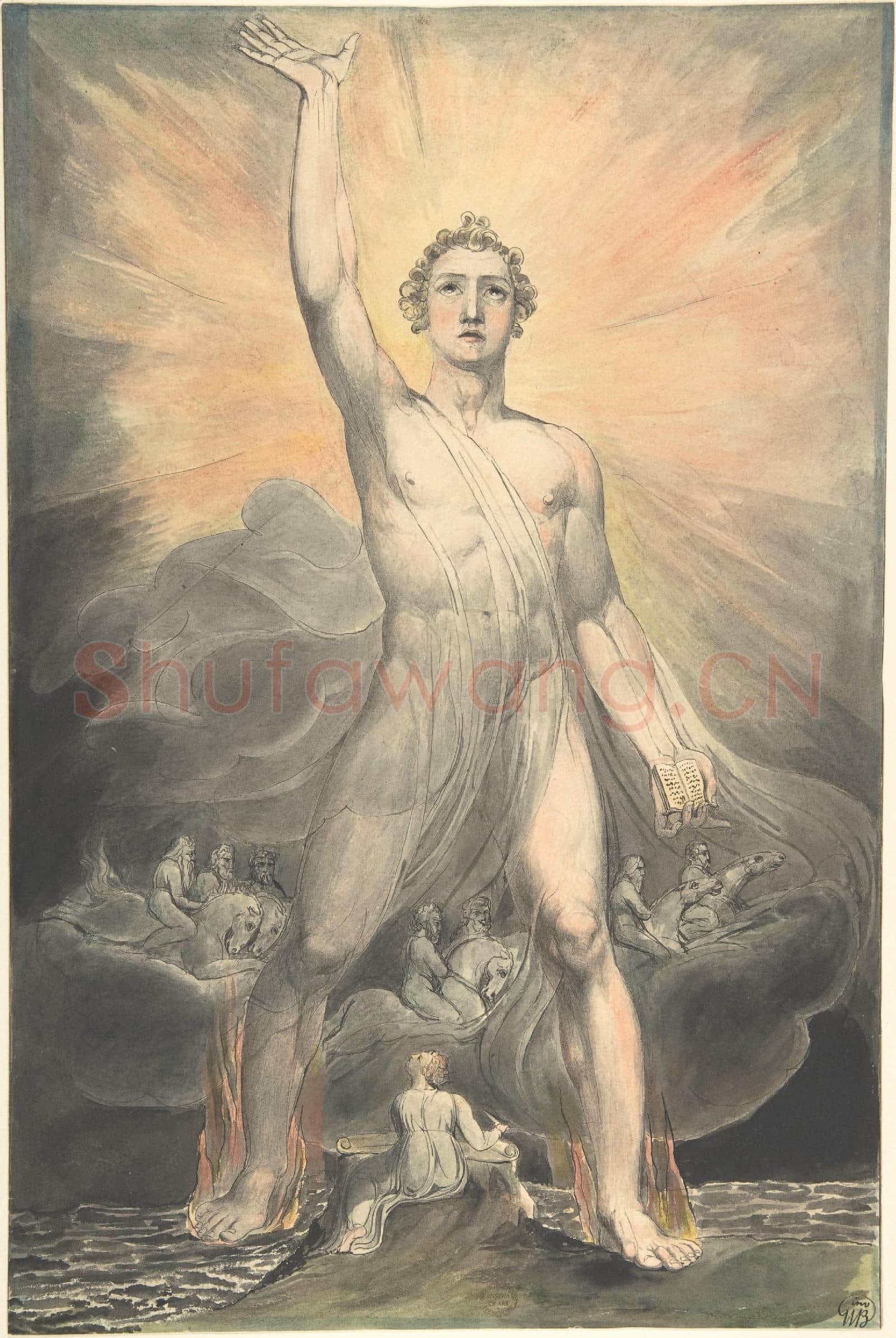William Blake-Angel of the Revelation.tif