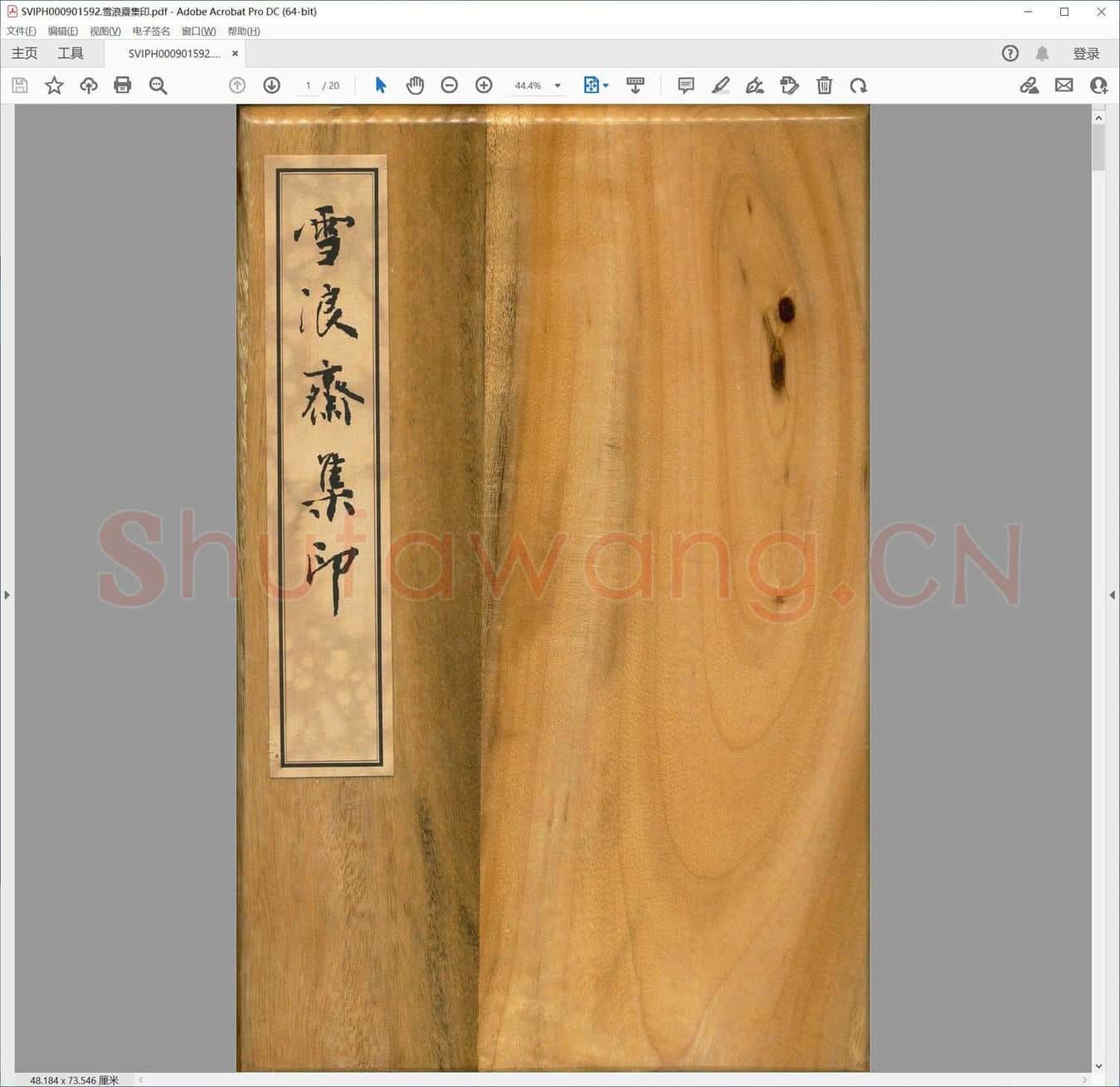 雪浪斋集印.pdf