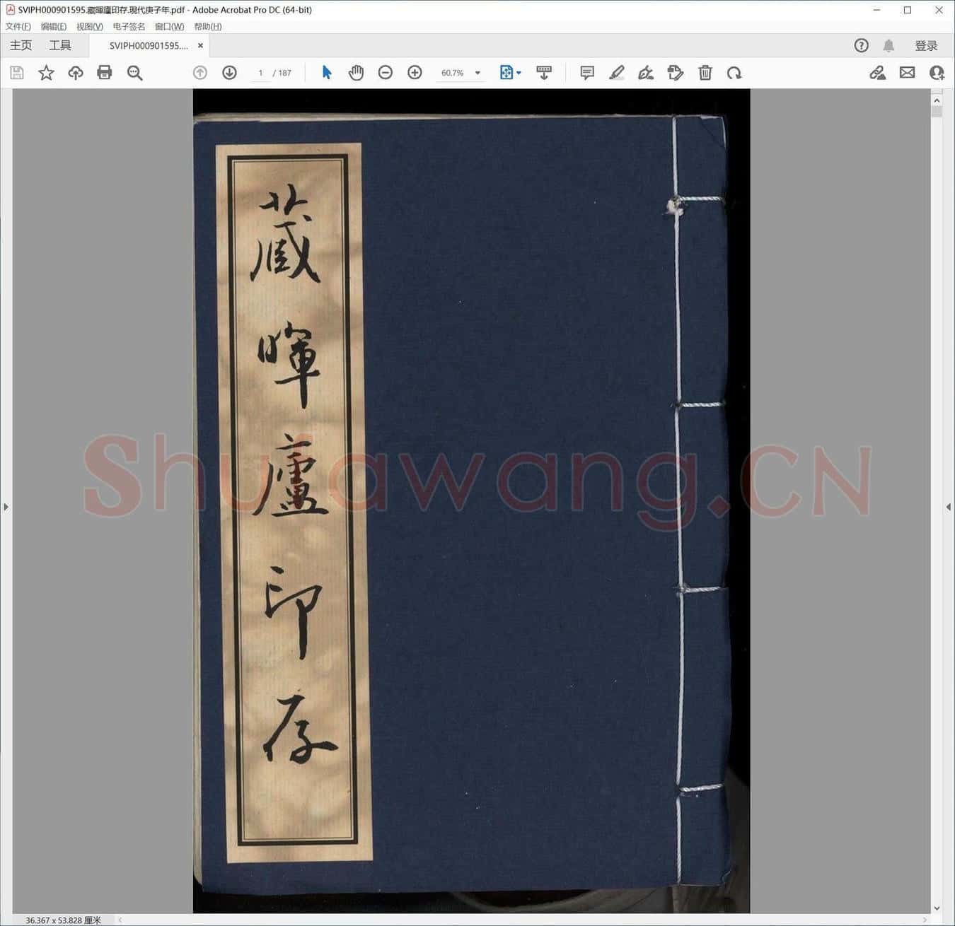 藏晖庐印存.现代庚子年.pdf