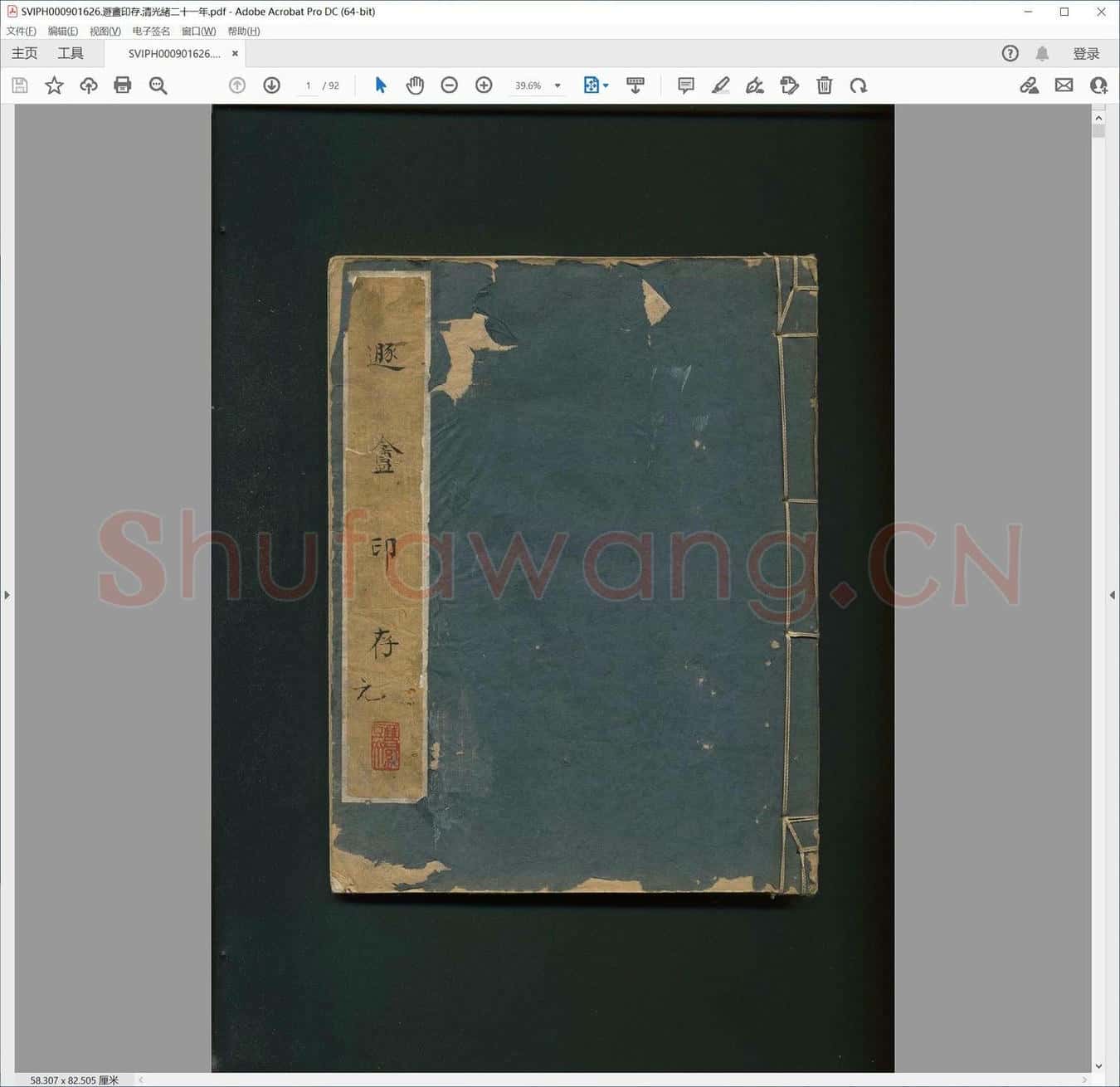 遯盦印存.清光绪二十一年.pdf