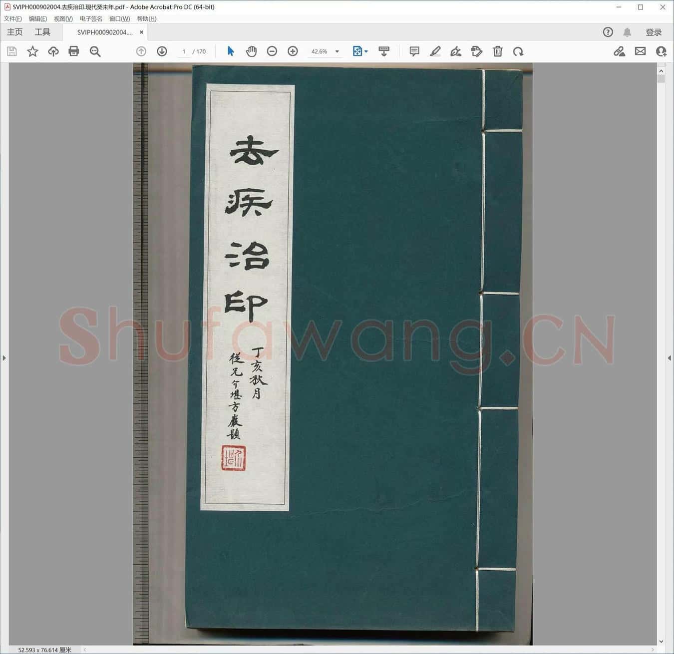 去疾治印.现代癸未年.pdf
