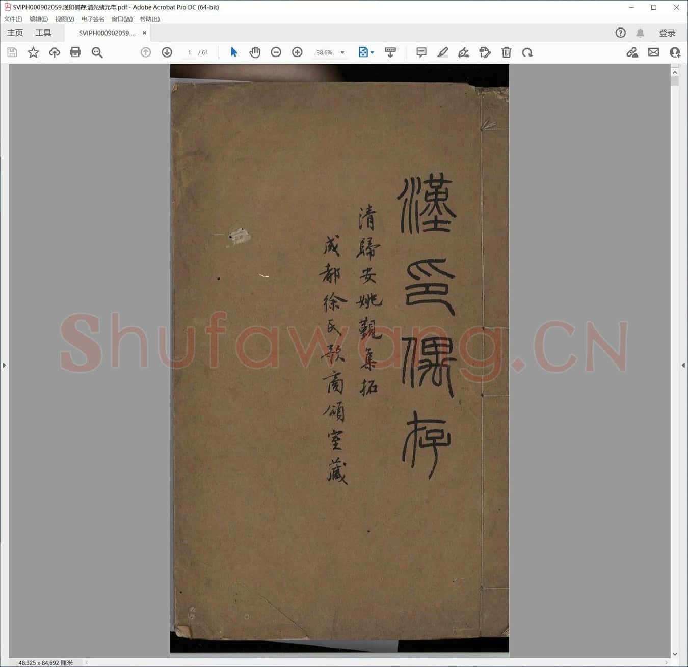 汉印偶存.清光绪元年.pdf