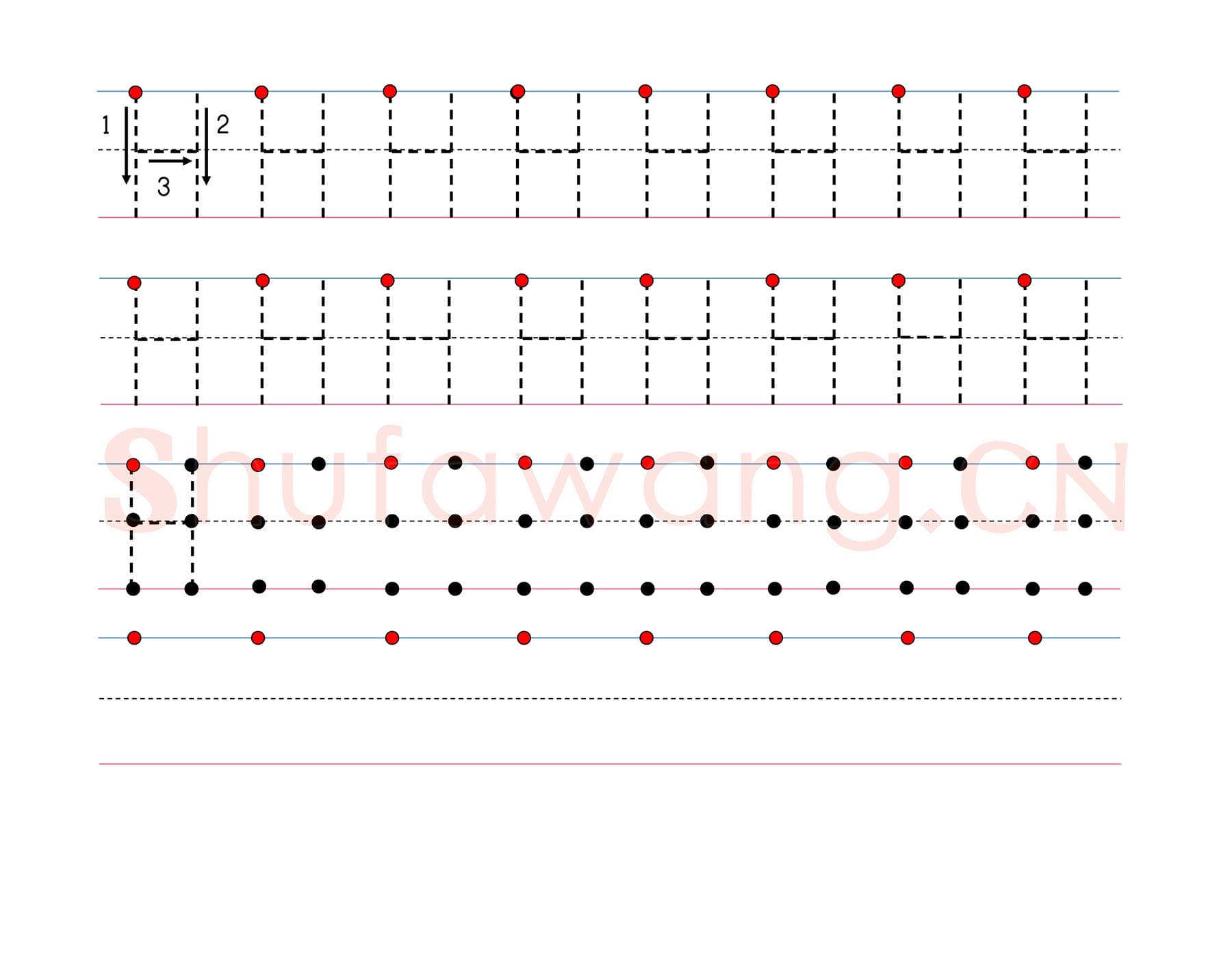 英文字母练习:手写字母专项训练 大写 H.jpg