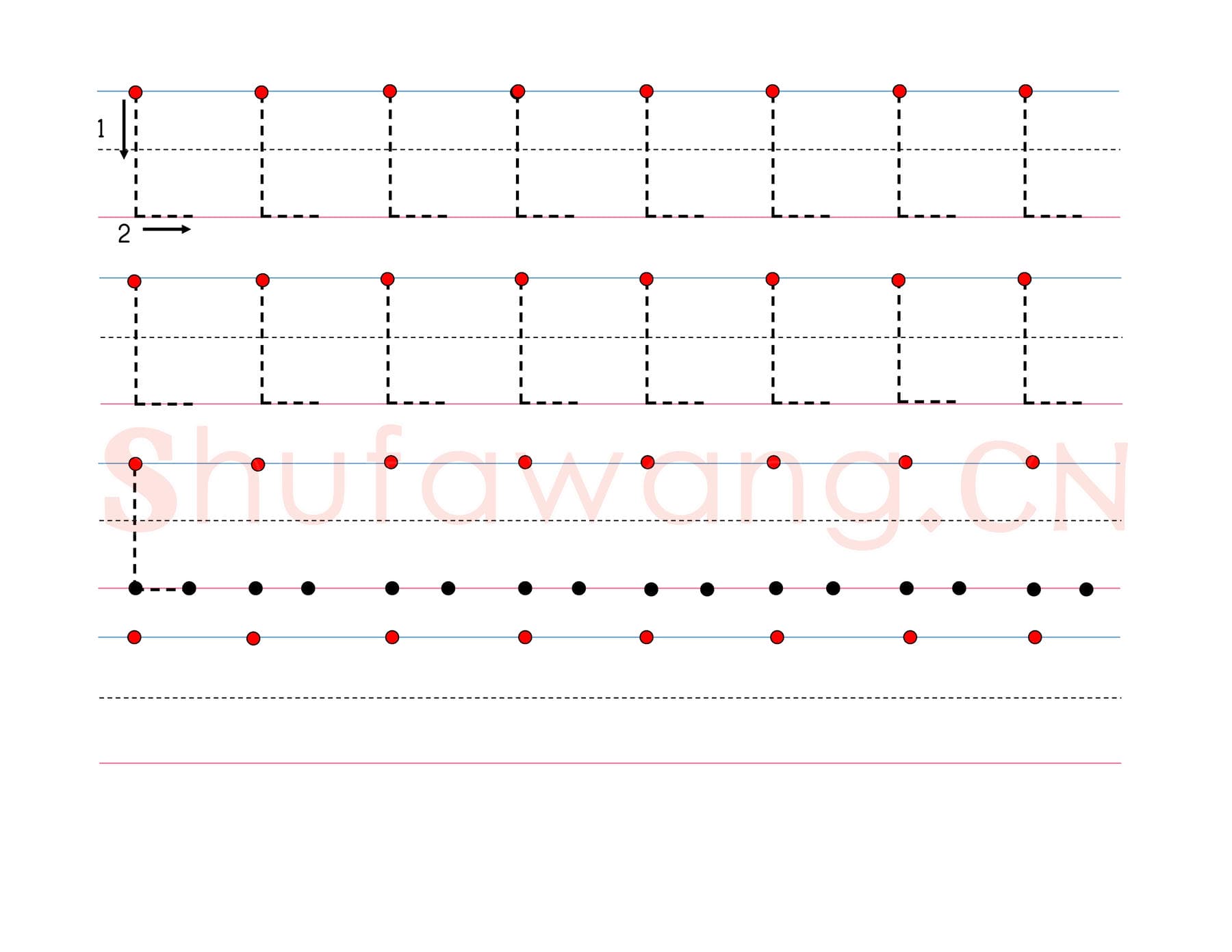 英文字母练习：手写字母专项训练 大写 L.jpg