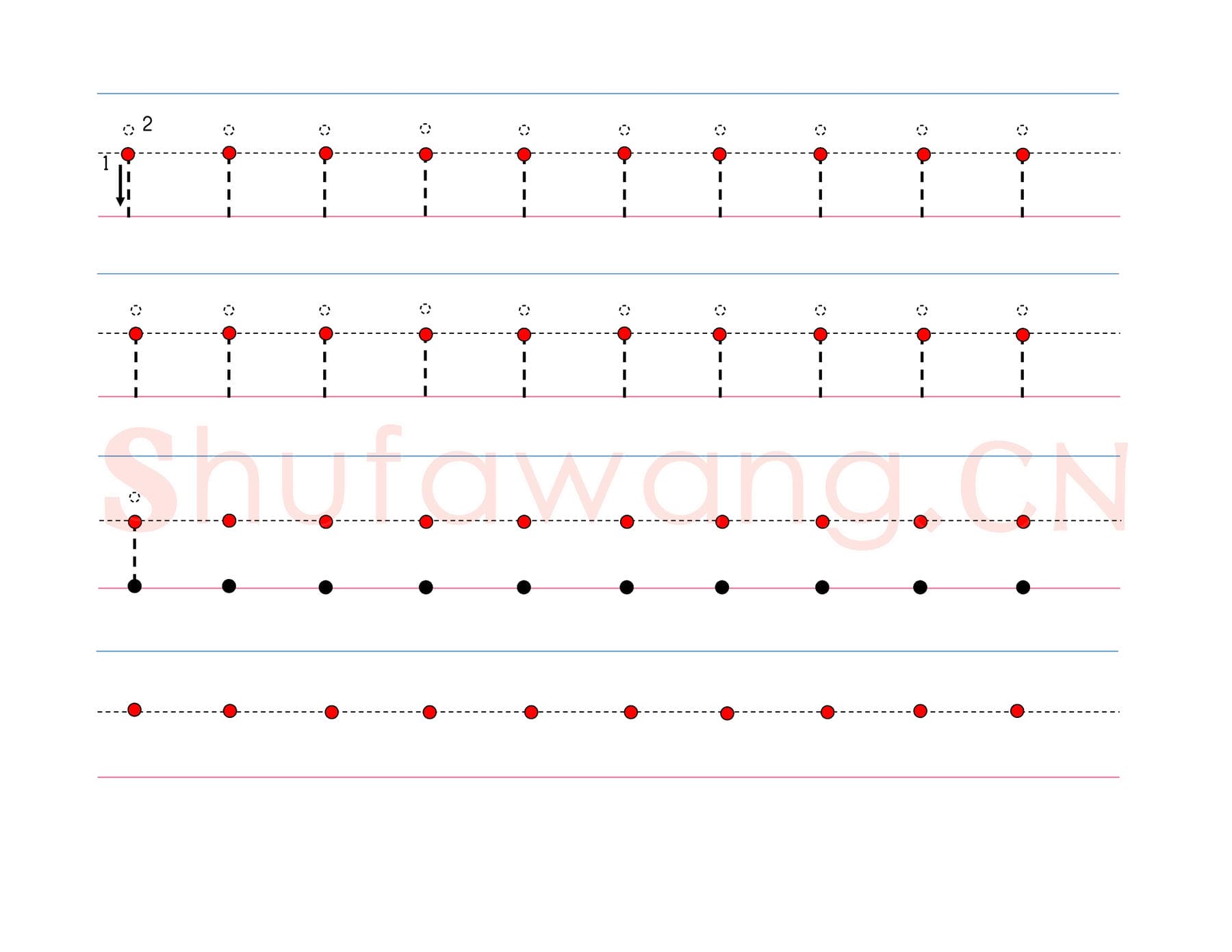 英文字母练习:手写字母专项训练 小写-i.jpg