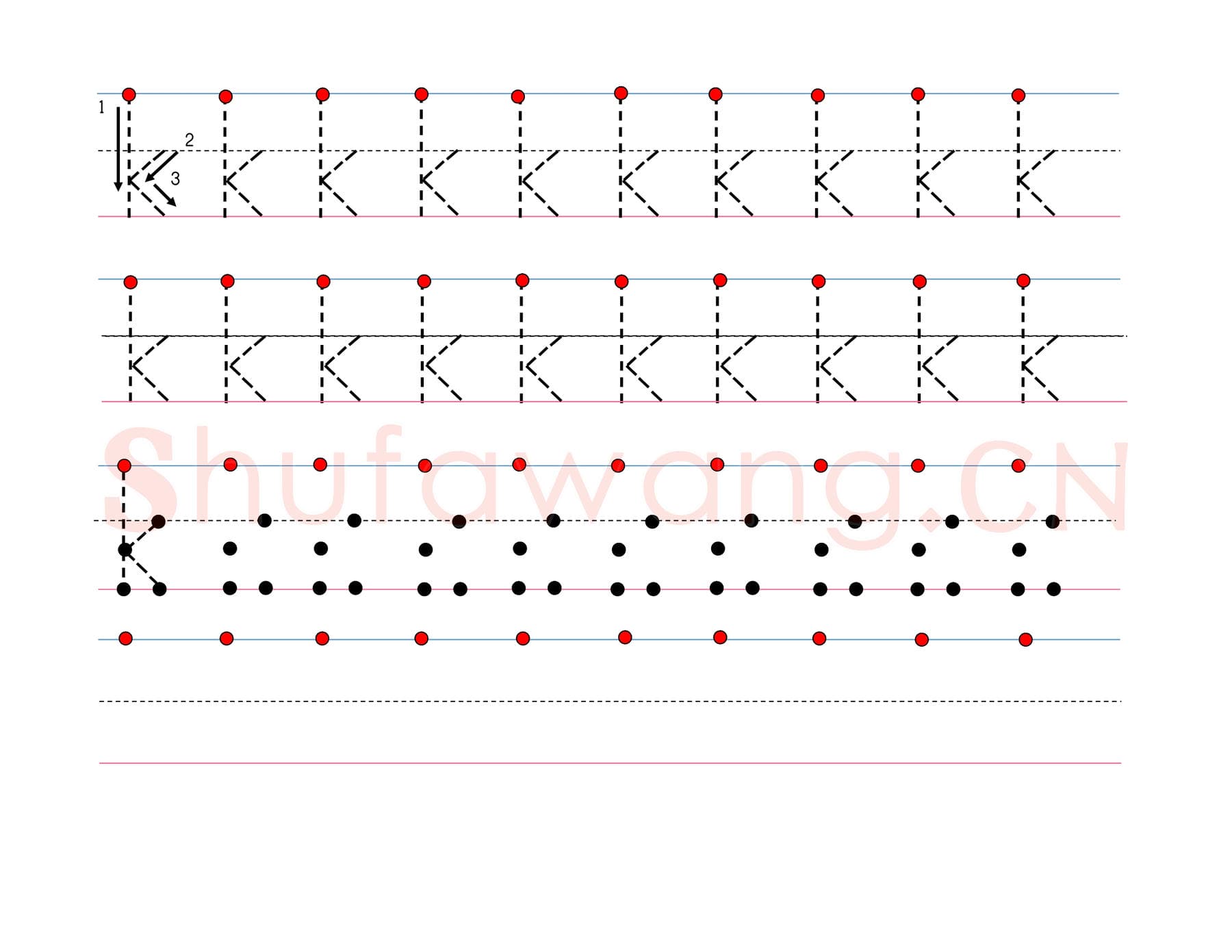 英文字母练习：手写字母专项训练 小写-k.jpg