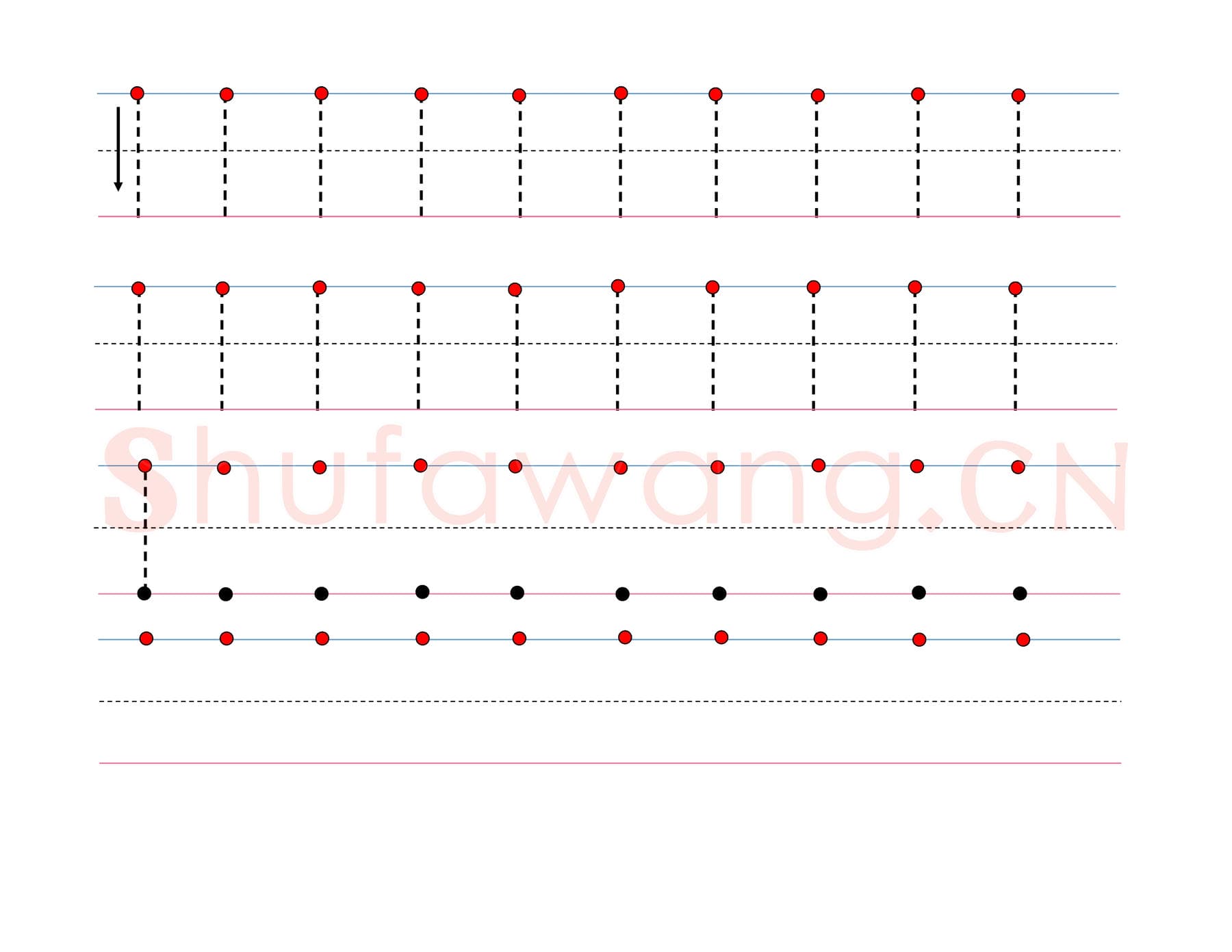 英文字母练习：手写字母专项训练 小写-l.jpg