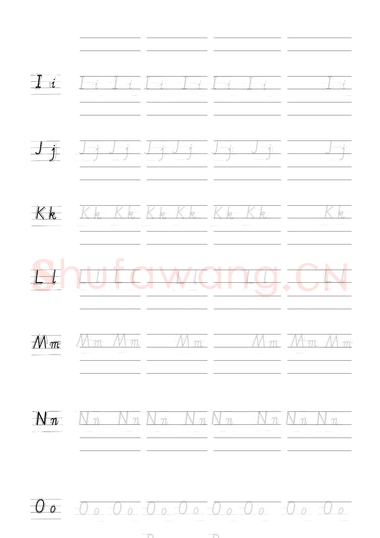 小学生英语专用字帖：英文字母临摹字帖.jpeg