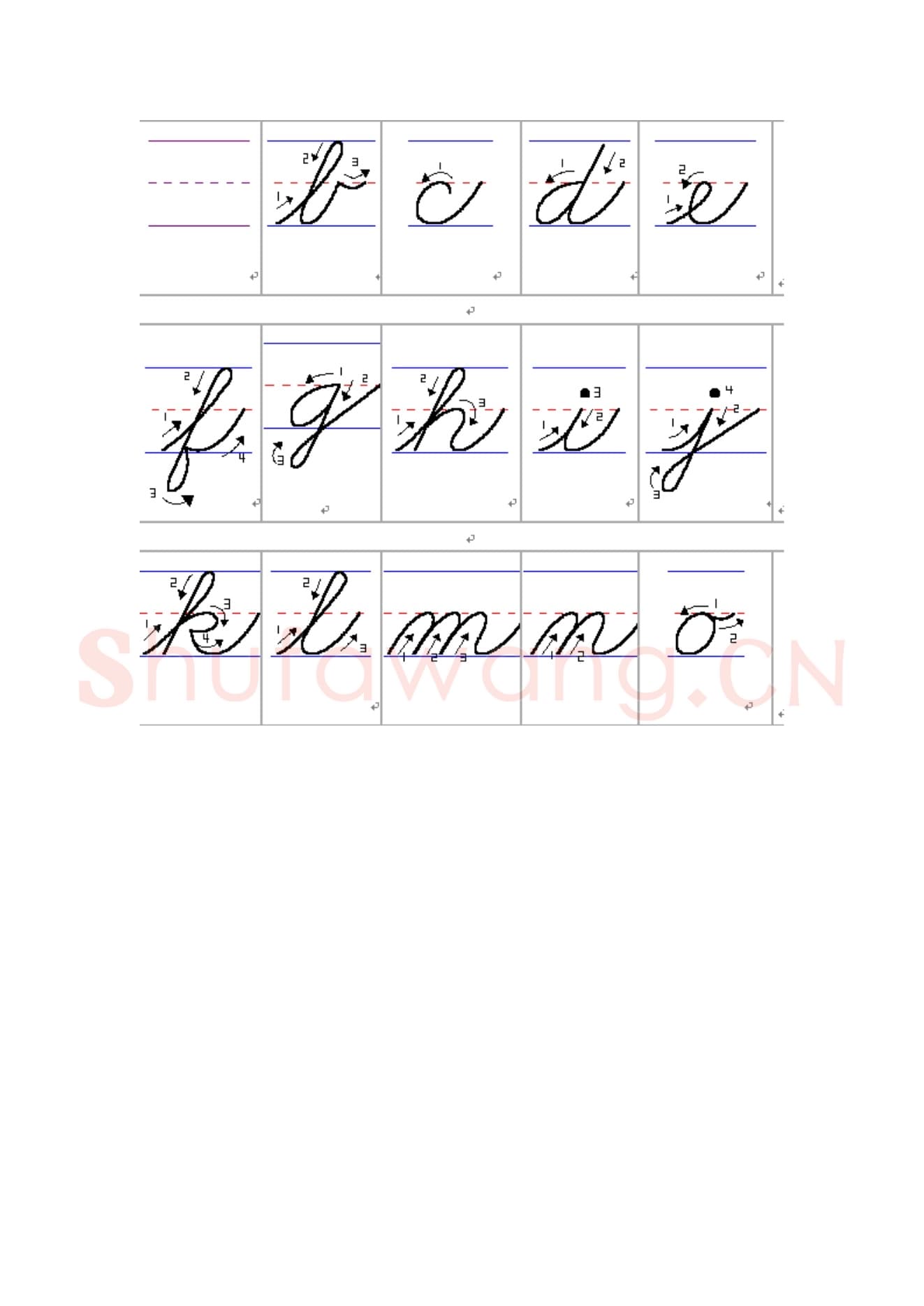 英文字母练习字帖:英文书法手写字帖.jpeg