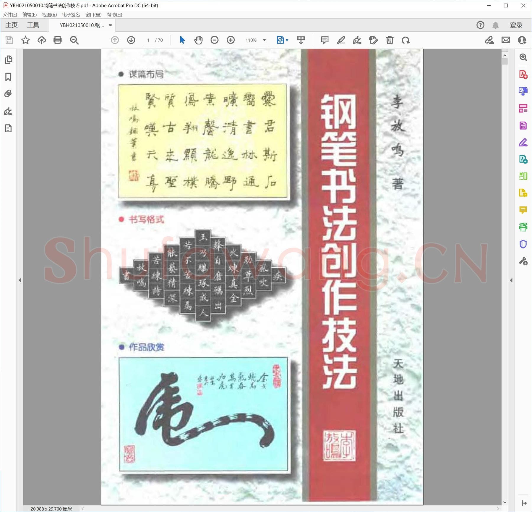 钢笔书法创作技巧.pdf