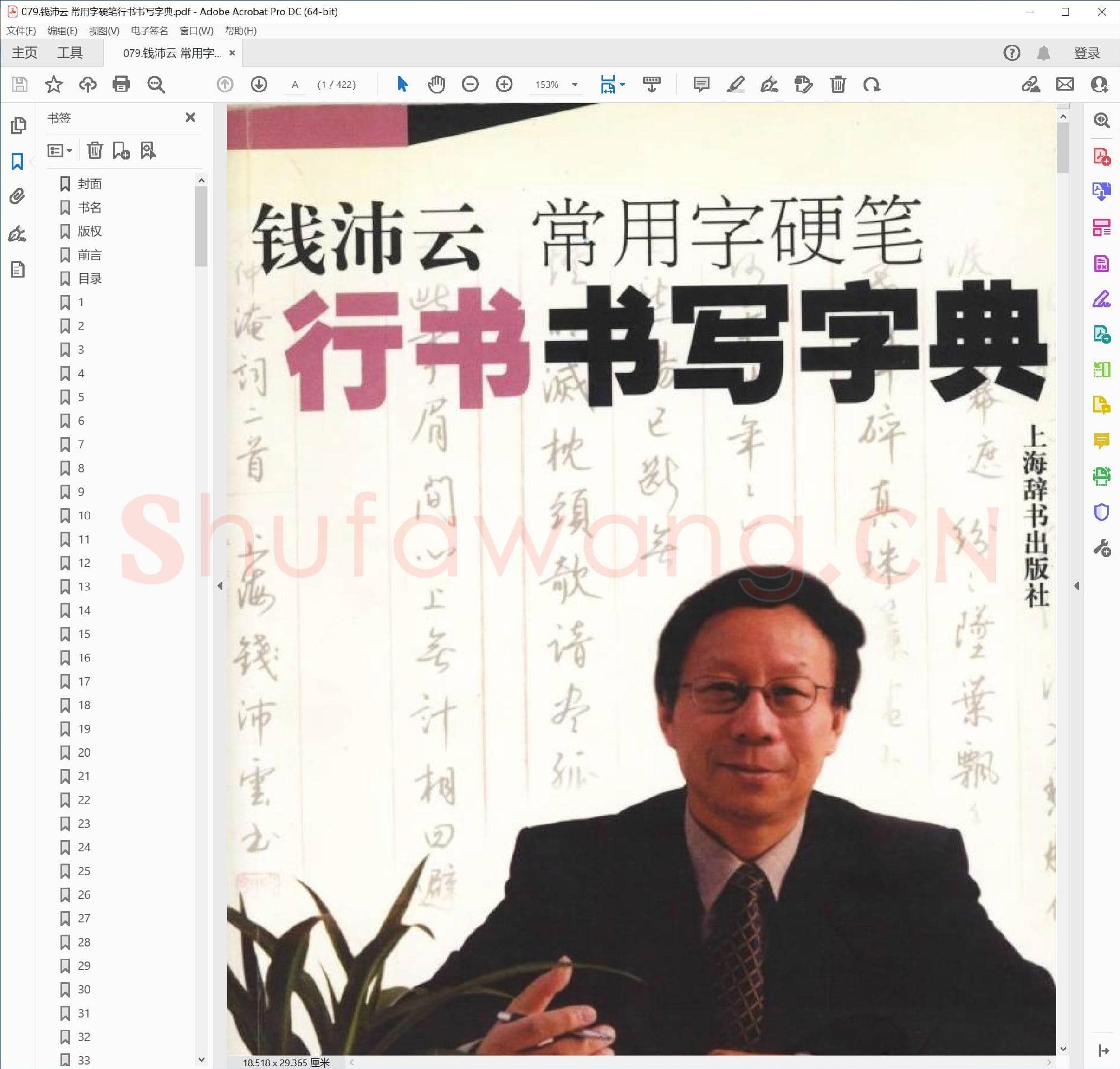 钱沛云 常用字硬笔行书书写字典