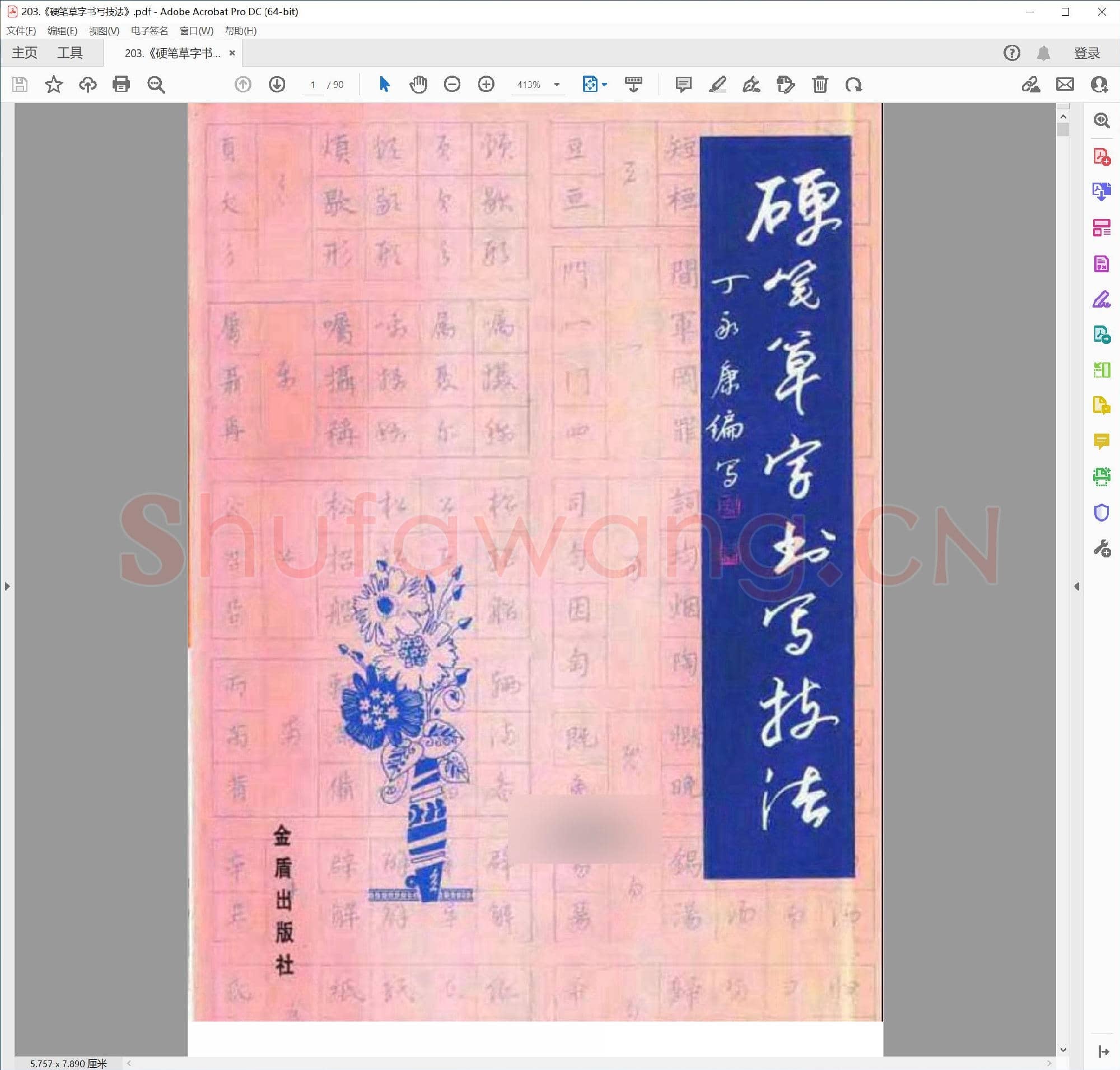 丁永康《硬笔草字书写技法》.pdf