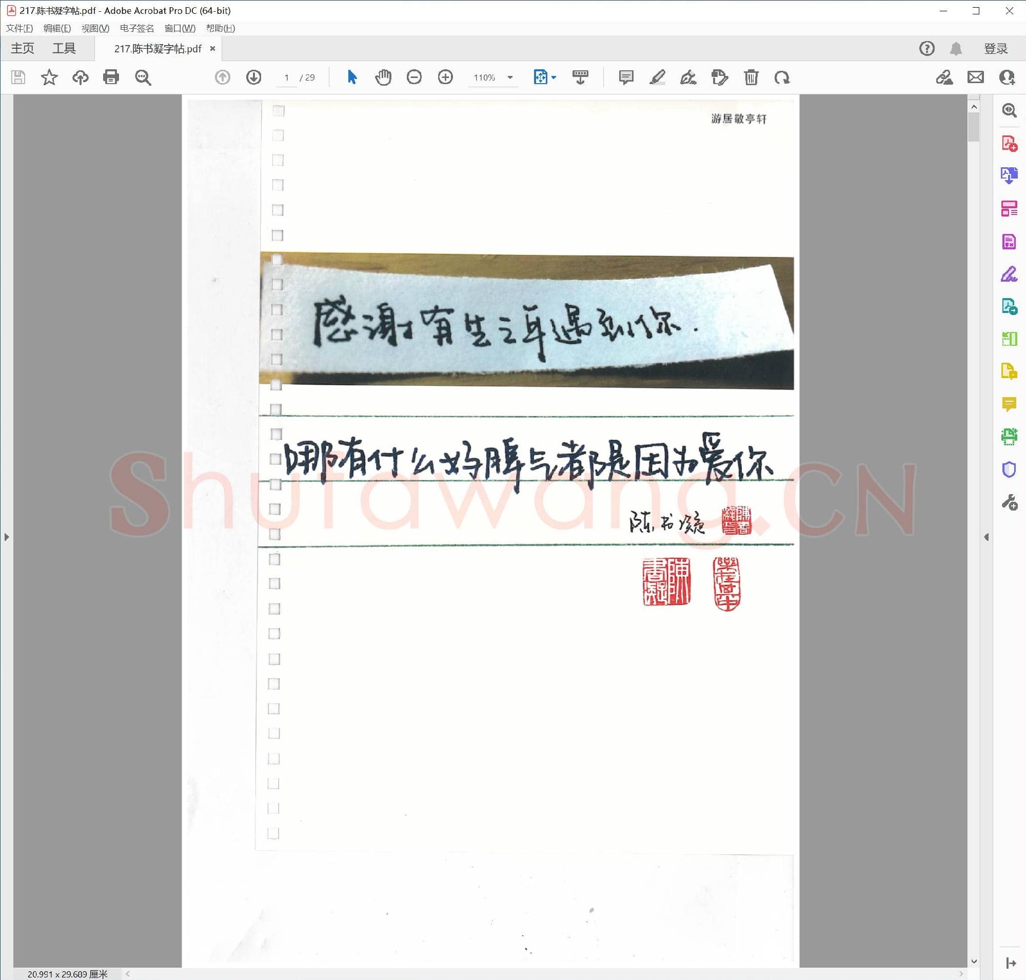 陈书凝 行书字帖.pdf