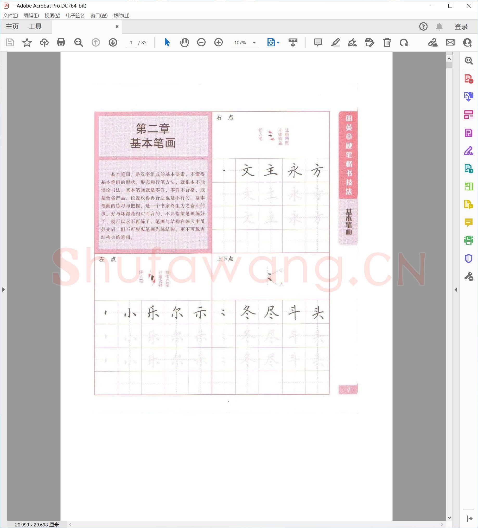 田英章 硬笔楷书基本笔画.pdf
