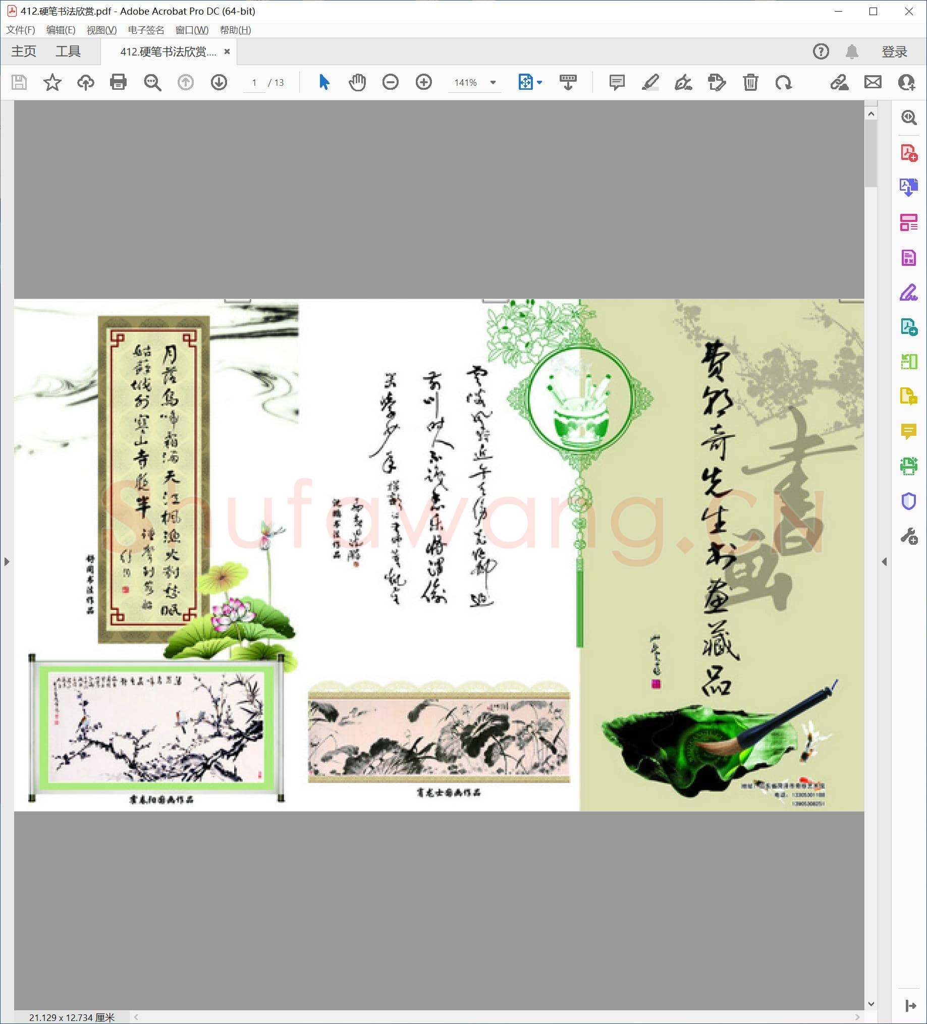 硬笔书法欣赏.pdf