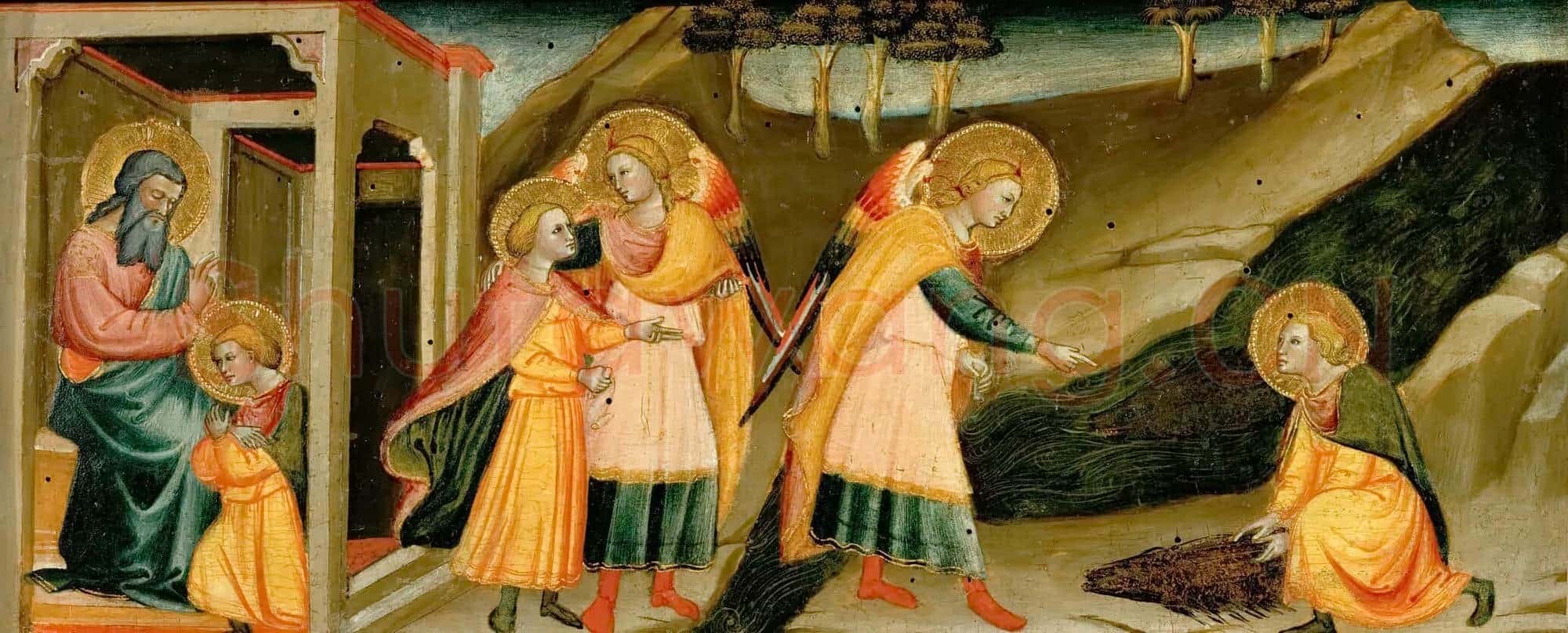 Bicci di Lorenzo(1378-1452)Scenes from the Story of Tobias