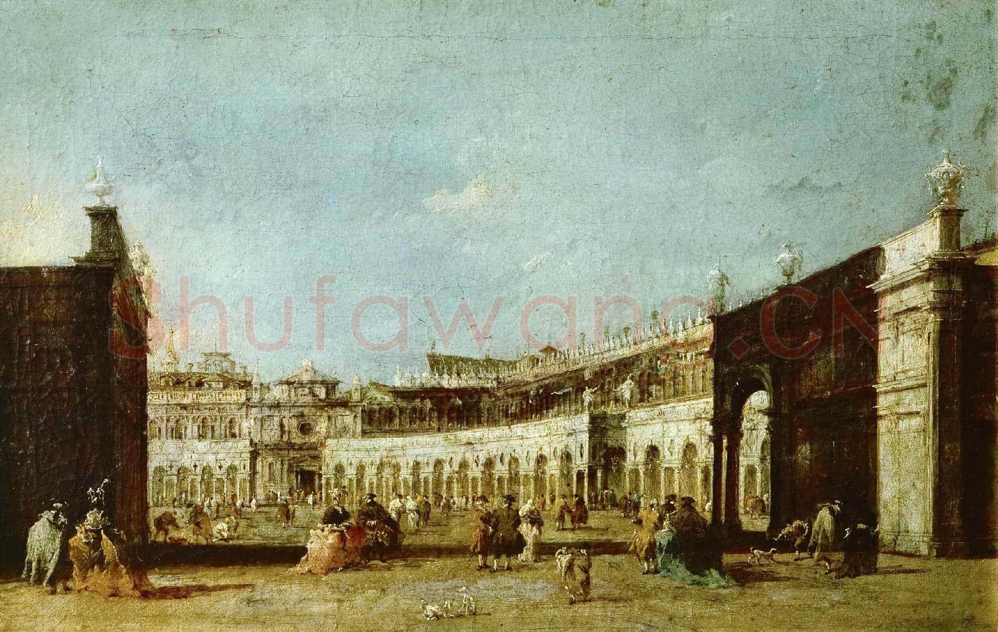 Francesco Guardi(1712-1793)Piazza San Marco