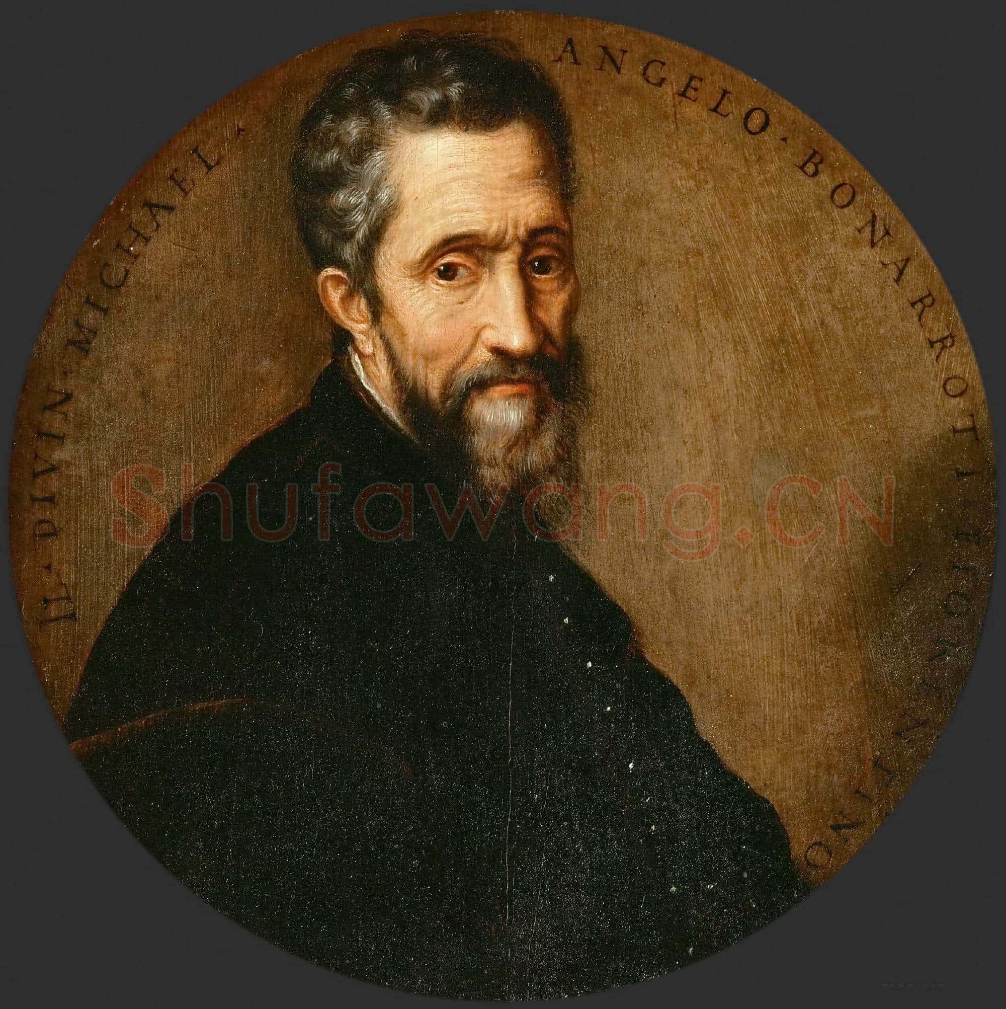 Frans Floris the elder|Portrait of Michelangelo