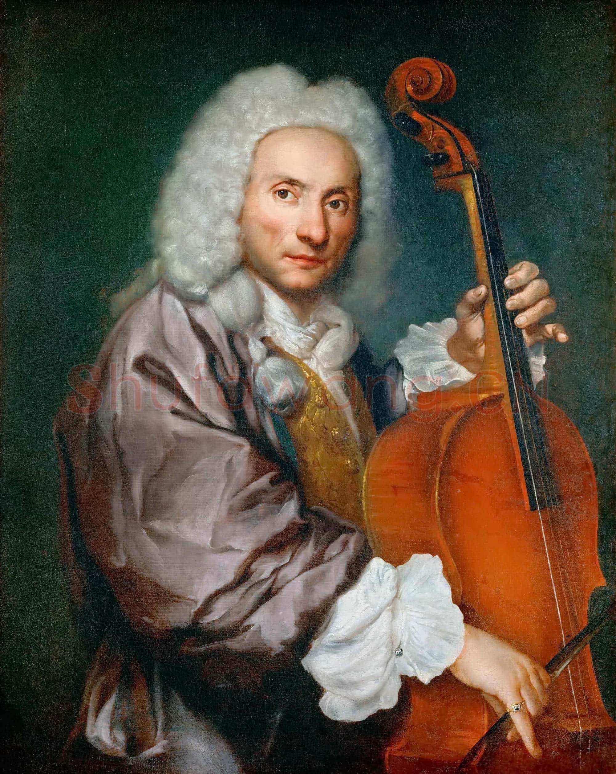 Giacomo Antonio Ceruti|Portrait of a Cellist