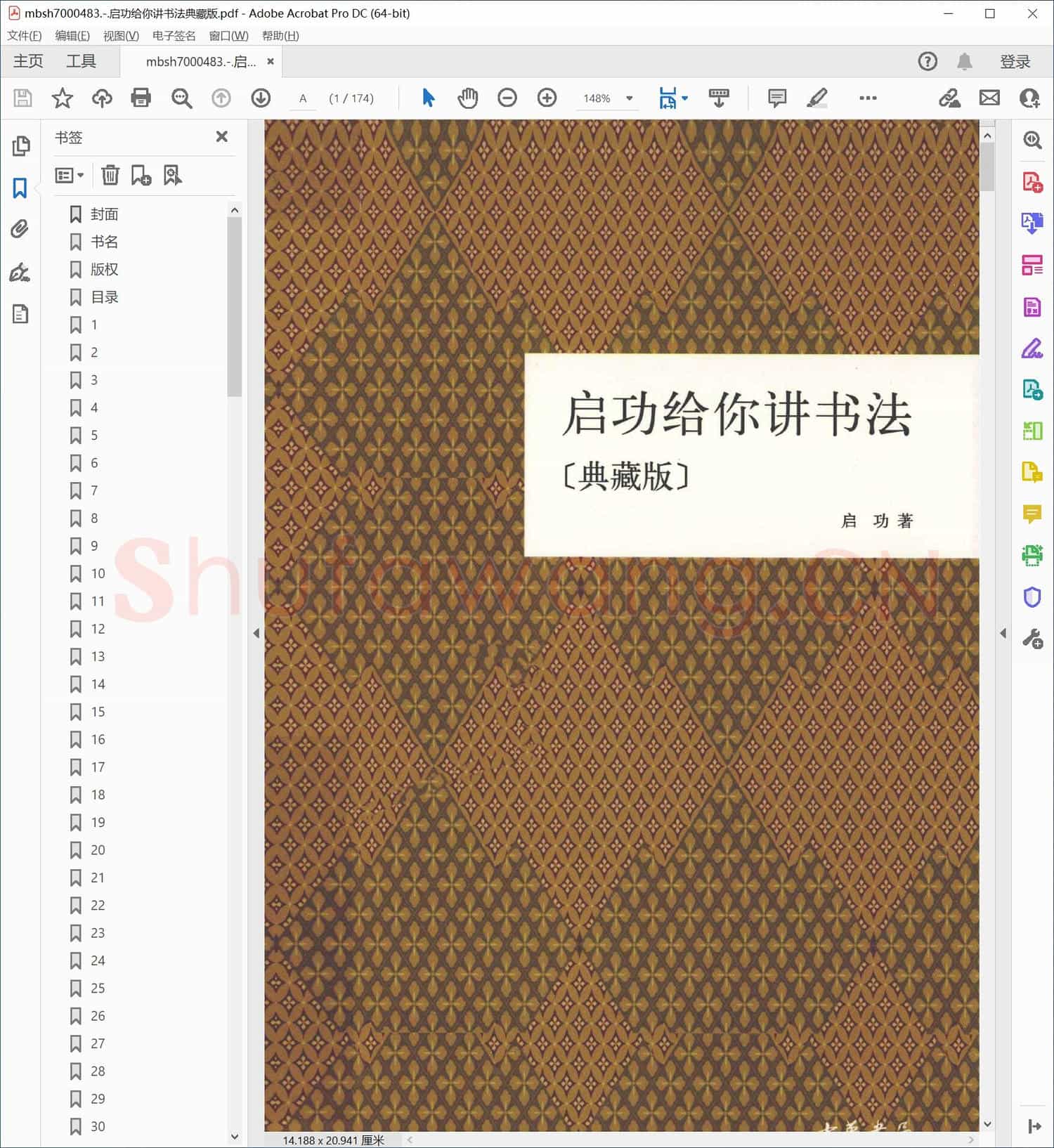 启功给你讲书法典藏版