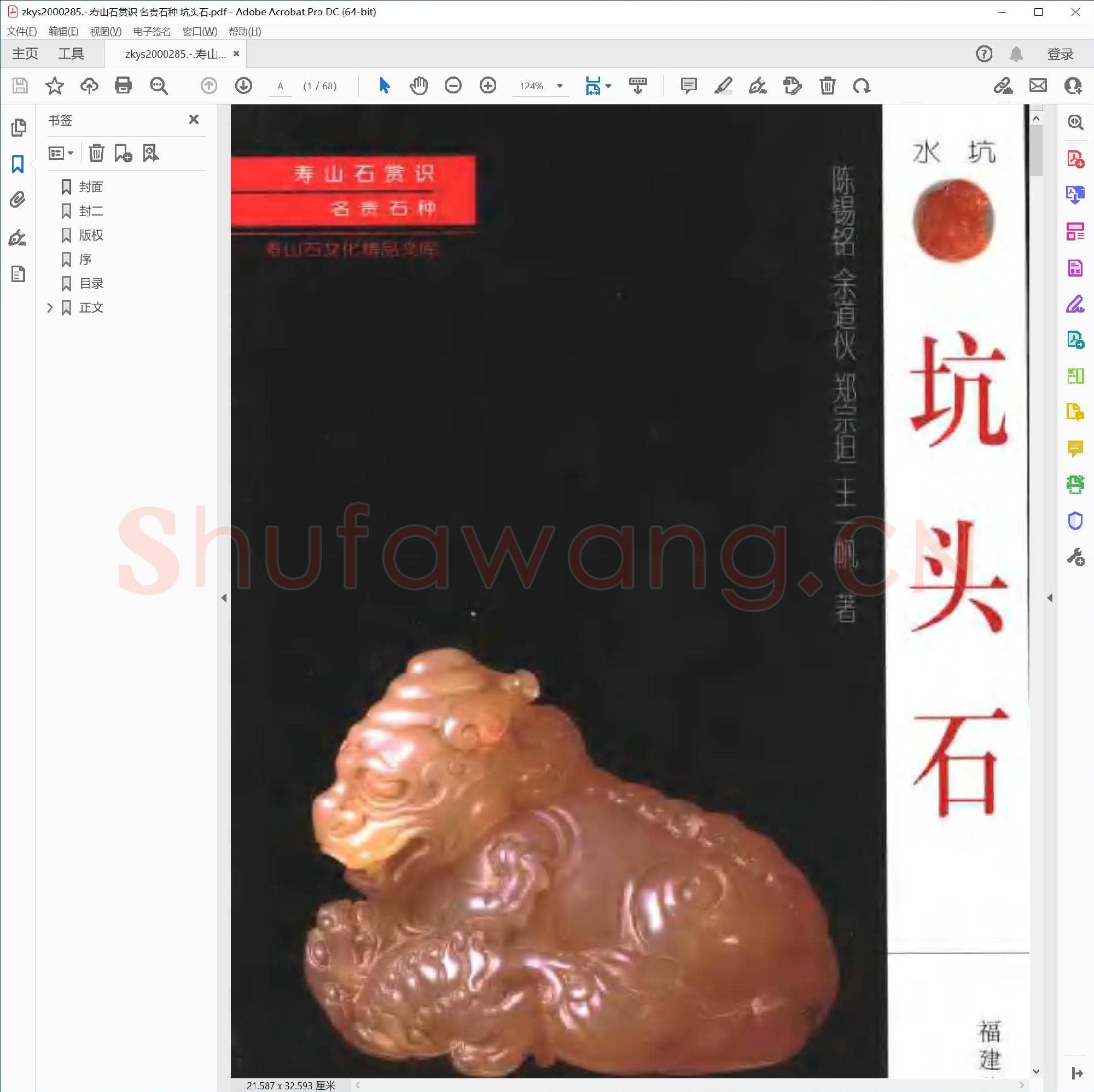 寿山石赏识 名贵石种 坑头石.pdf