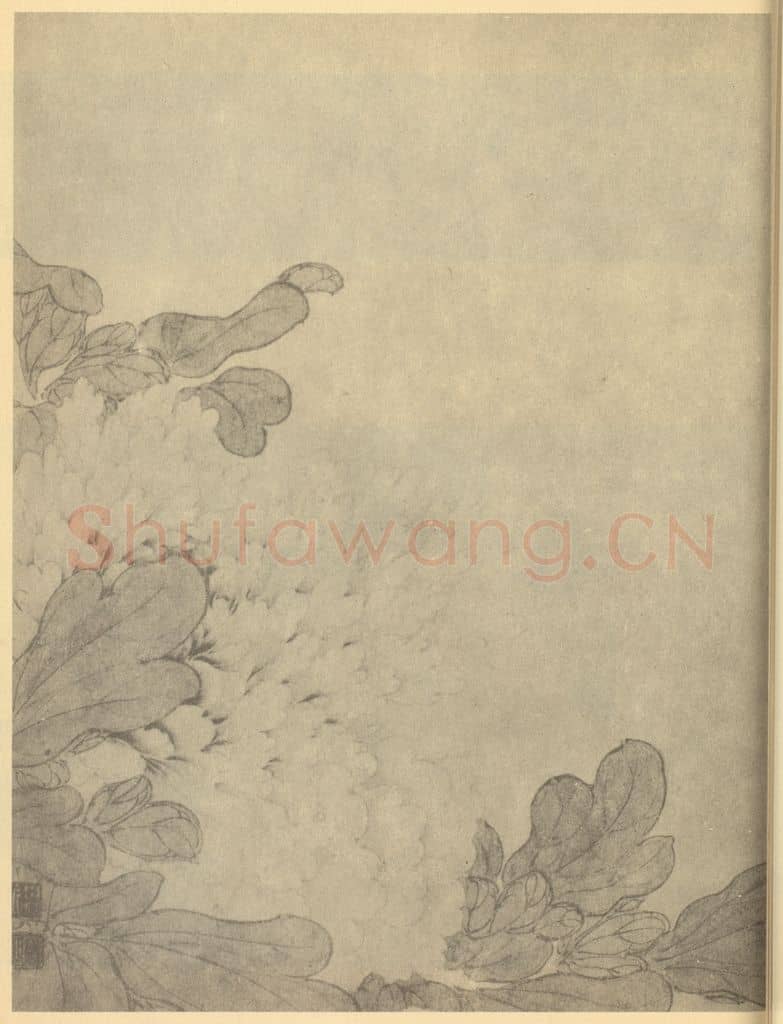 清 樊圻《牡丹》国画作品