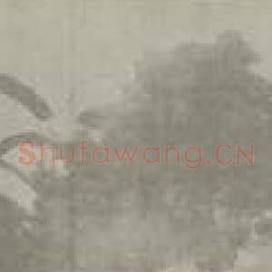 清代 朱耷国画作品《荷花图卷(二)》摘自 南画大成 卷十五