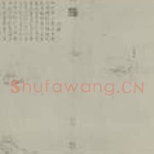 宋代 李公麟国画作品《蜀江胜㮣图卷(三)》摘自 南画大成 卷十五