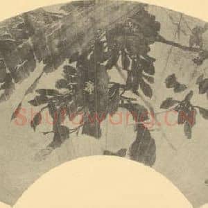 清代 赵之谦国画作品《天中五瑞图》摘自 南画大成 续集三