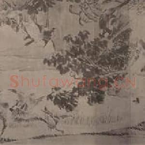 清代 沙馥国画作品《百鸟图卷(三)》摘自 南画大成 卷六