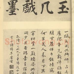 清代 陈撰·梅花册·诸锦题跋