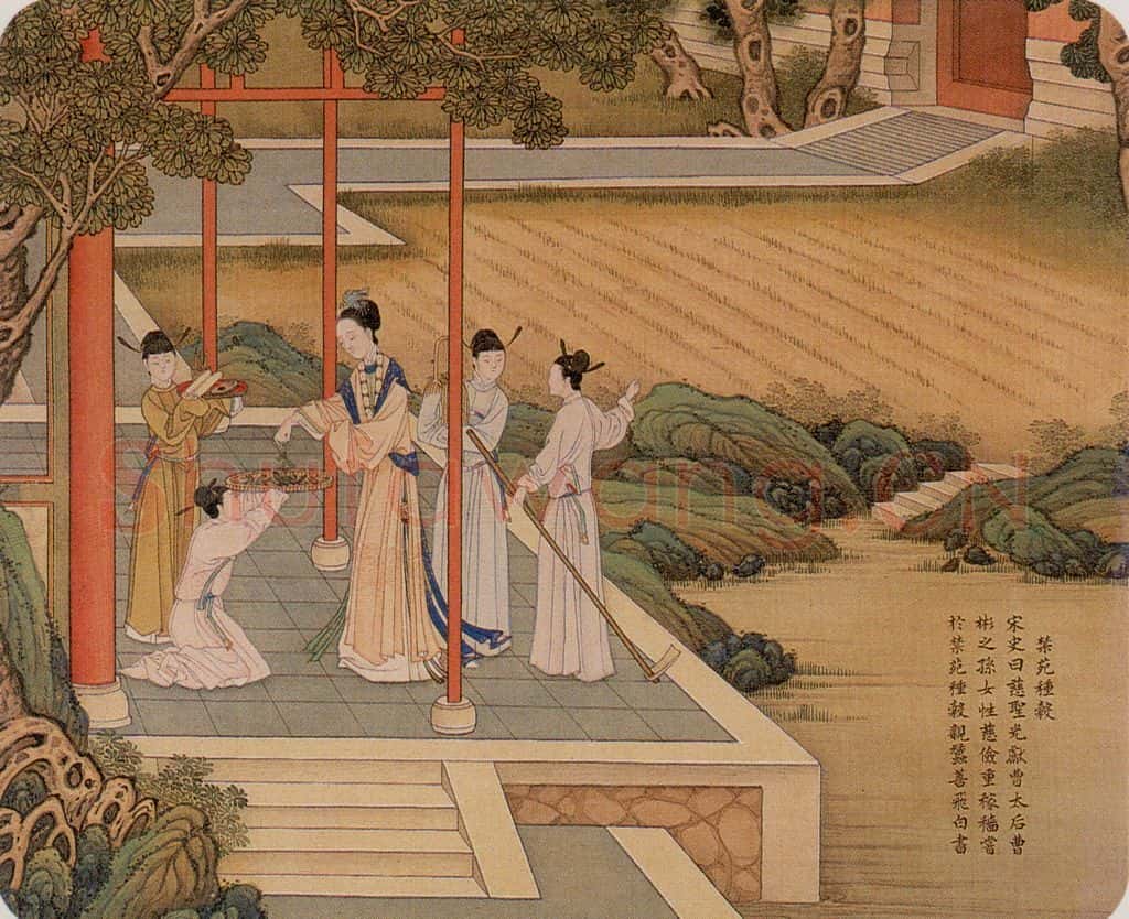 清 焦秉贞《历朝贤后故事图》书画作品