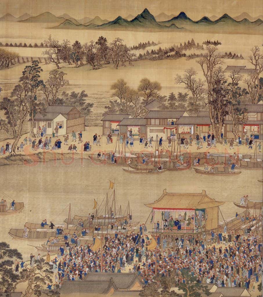 清 王翚《康熙南巡图》书画作品