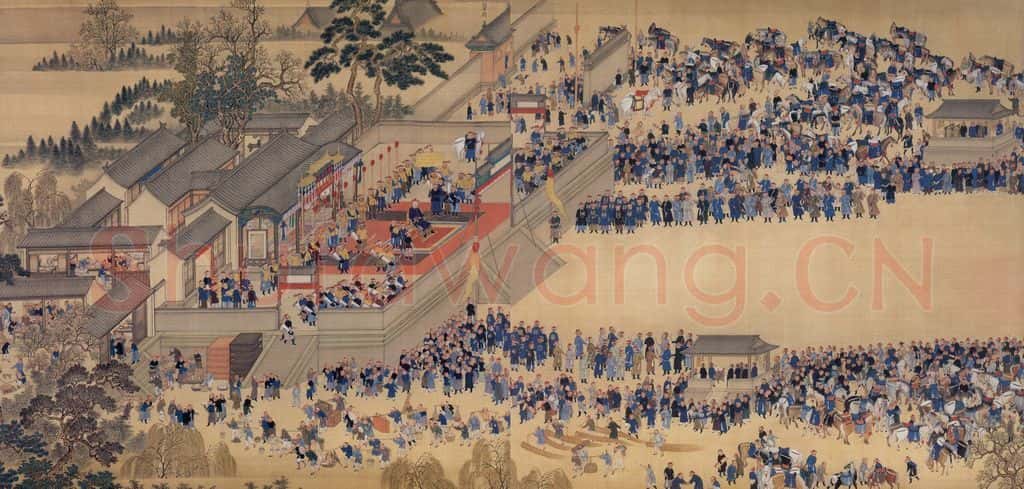 清 王翚《康熙南巡图》书画作品