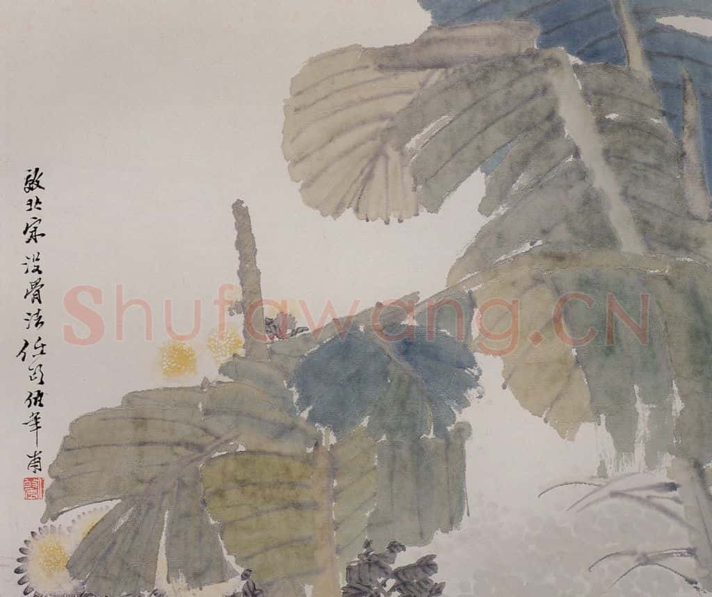 清 任颐《花鸟人物图册》书画作品