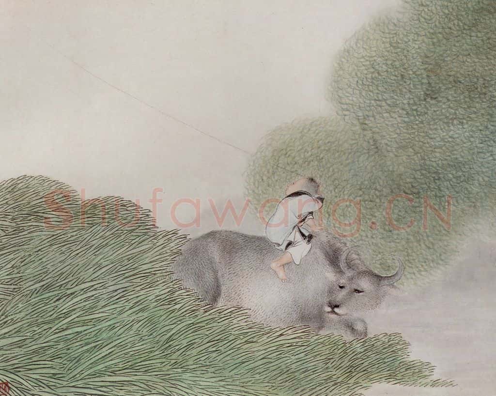 清 任预《十二生肖图册》书画作品