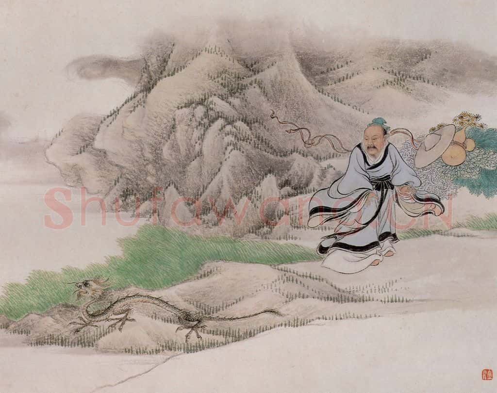 清 任预《十二生肖图册》书画作品
