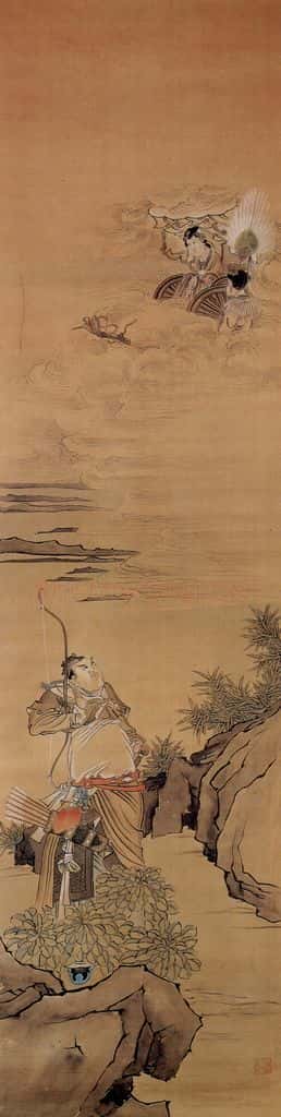 清 任薰《人物故事图屏》书画作品