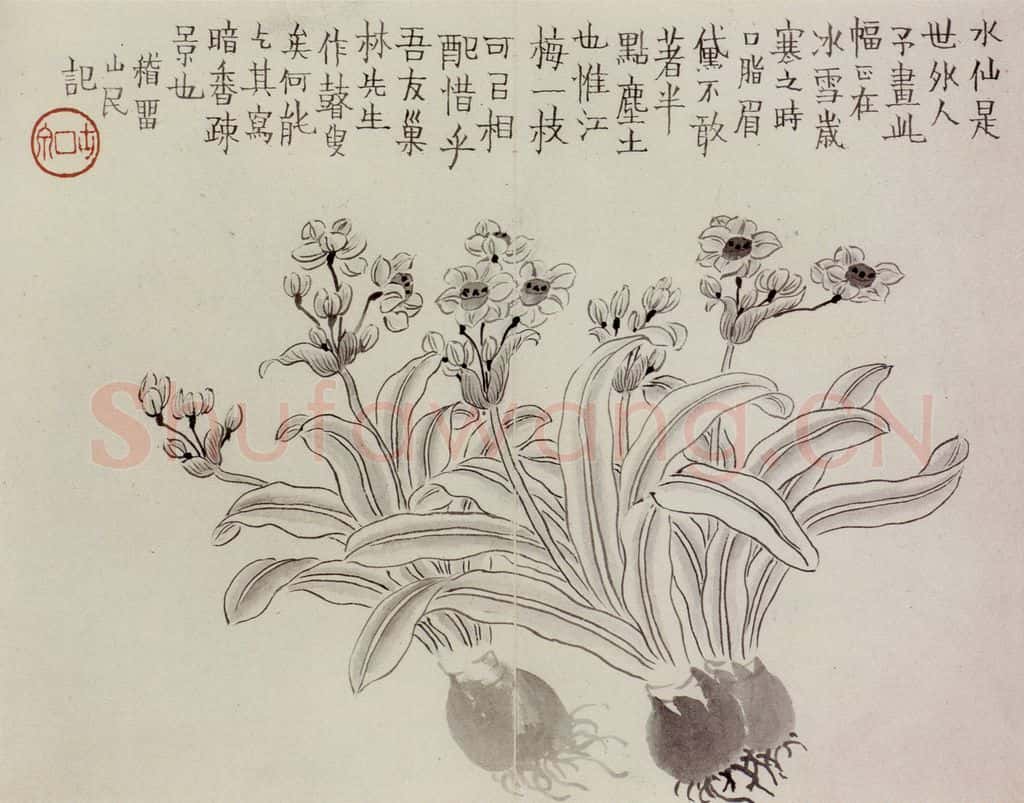 1754年 金农《杂画册》书画作品