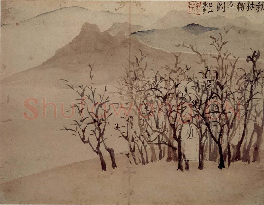 1759年 金农《杂画册》书画作品