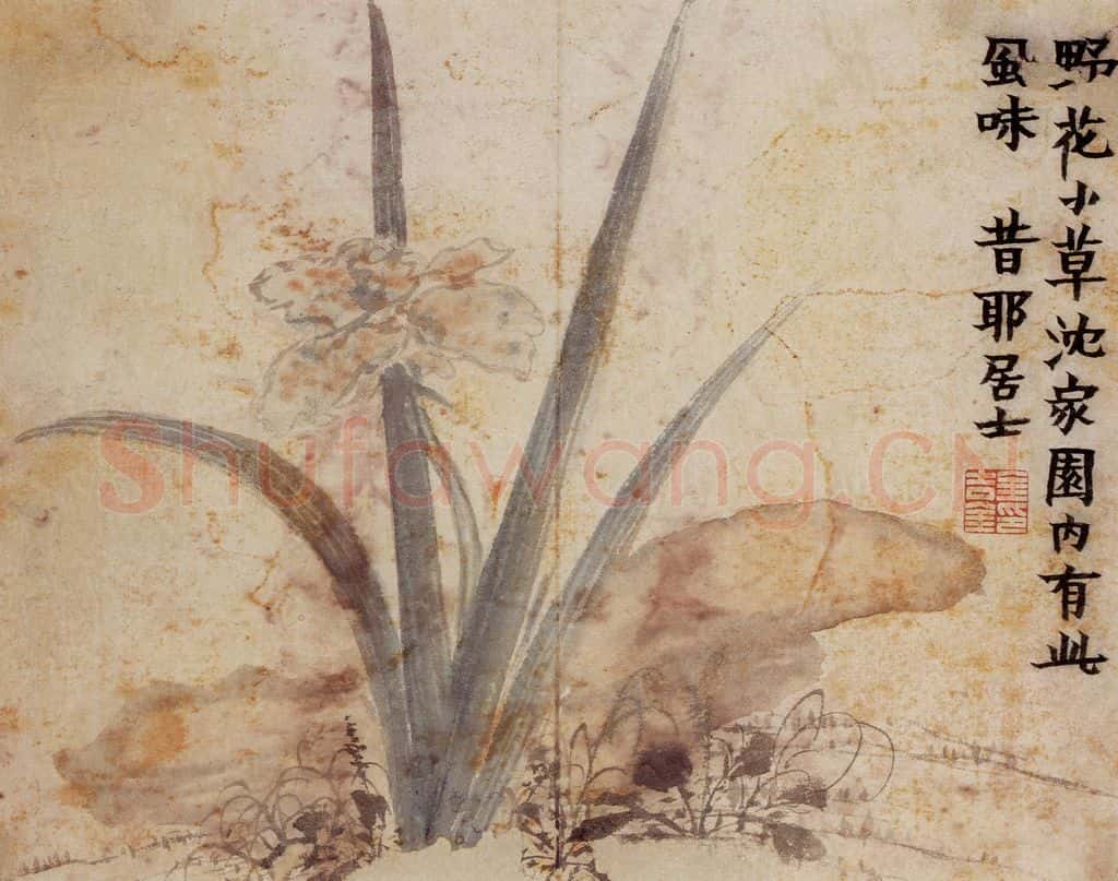 1761年 金农《花卉册》书画作品