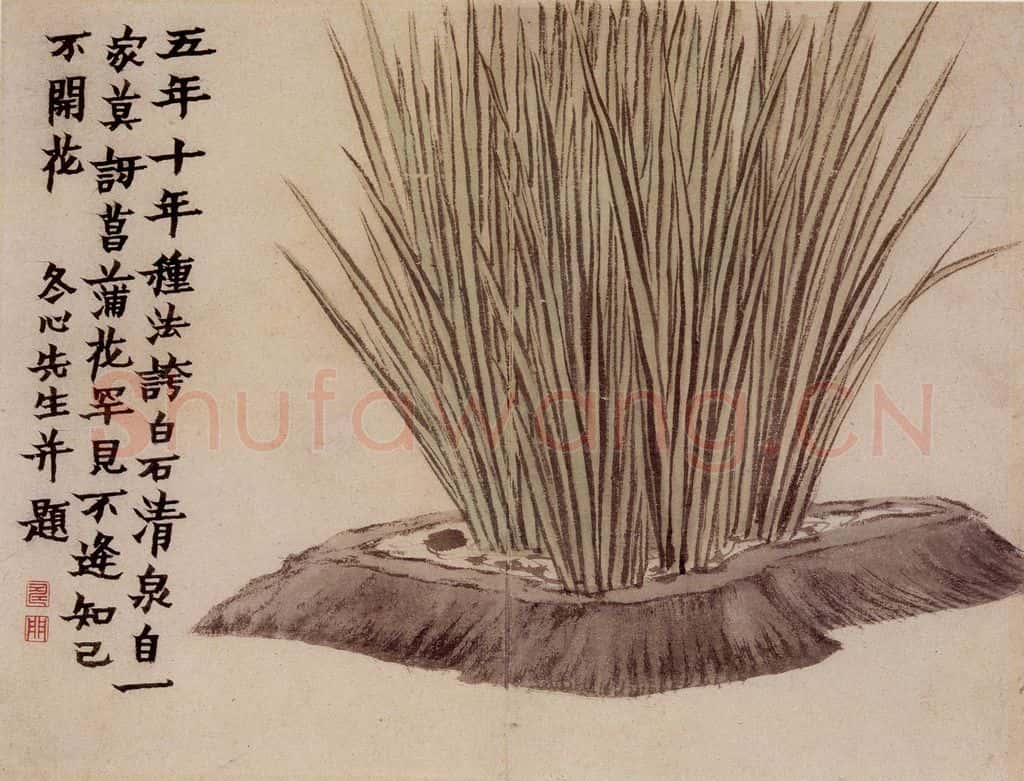 1761年 金农《花卉册》书画作品