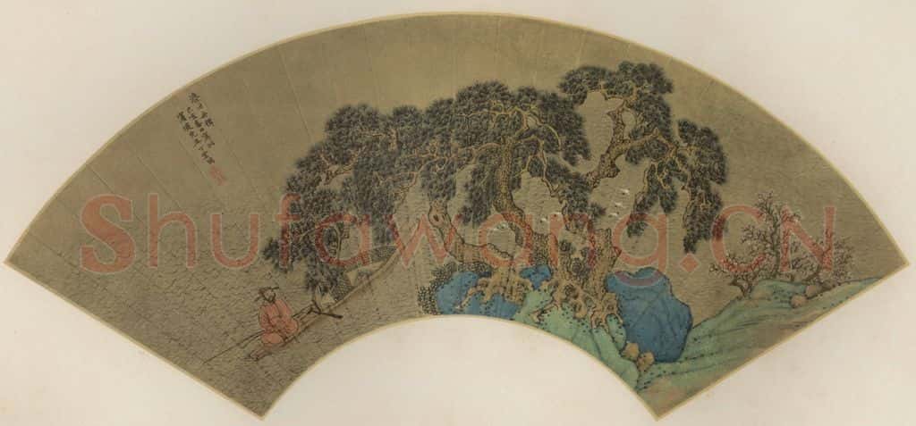 明 丁云鹏《济川舟楫》书画作品