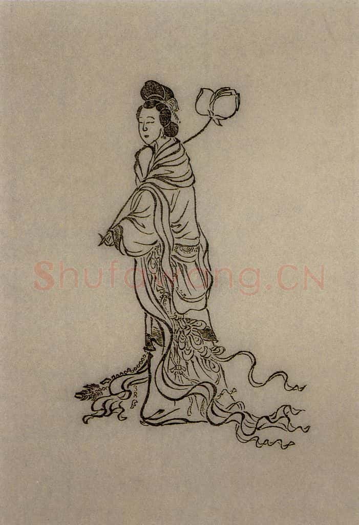1616年 陈洪绶《九歌图》书画作品