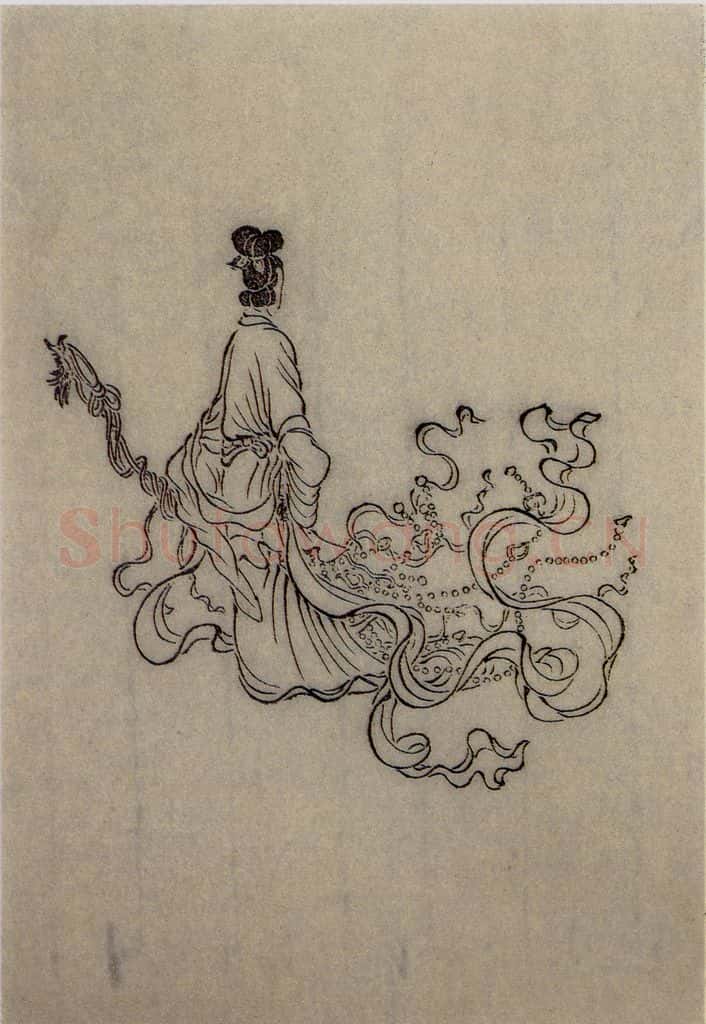 1616年 陈洪绶《九歌图》书画作品
